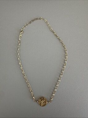 Adina Eden Gold Coin Pendant Necklace